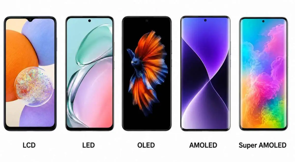 AMOLED vs OLED vs IPS LCD Display